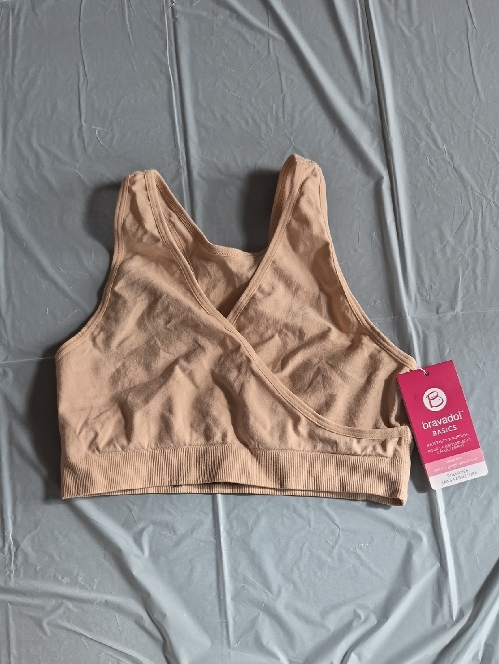 Bravado Light Nude Crossover Nursing Bra